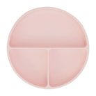Silicone Suction Divided Plate Blush Pink Gifts and Accessories Annabel Trends