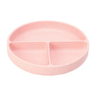 Silicone Suction Divided Plate Blush Pink Gifts and Accessories Annabel Trends