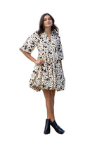 Puff Hem Detail Short Dress Dresses Joops and Gypsy S(8)