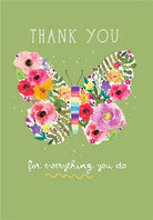 Thank You Butterfly Cards and Wrap Waterlyn