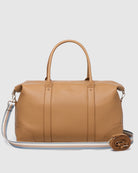 Alexis Stripe Weekender Travel Bag Camel Stripe Bags and Purses Louenhide