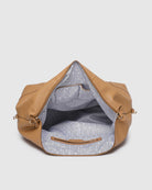Alexis Stripe Weekender Travel Bag Camel Stripe Bags and Purses Louenhide