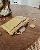 Cara Cardholder Butter Yellow Bags and Purses Louenhide