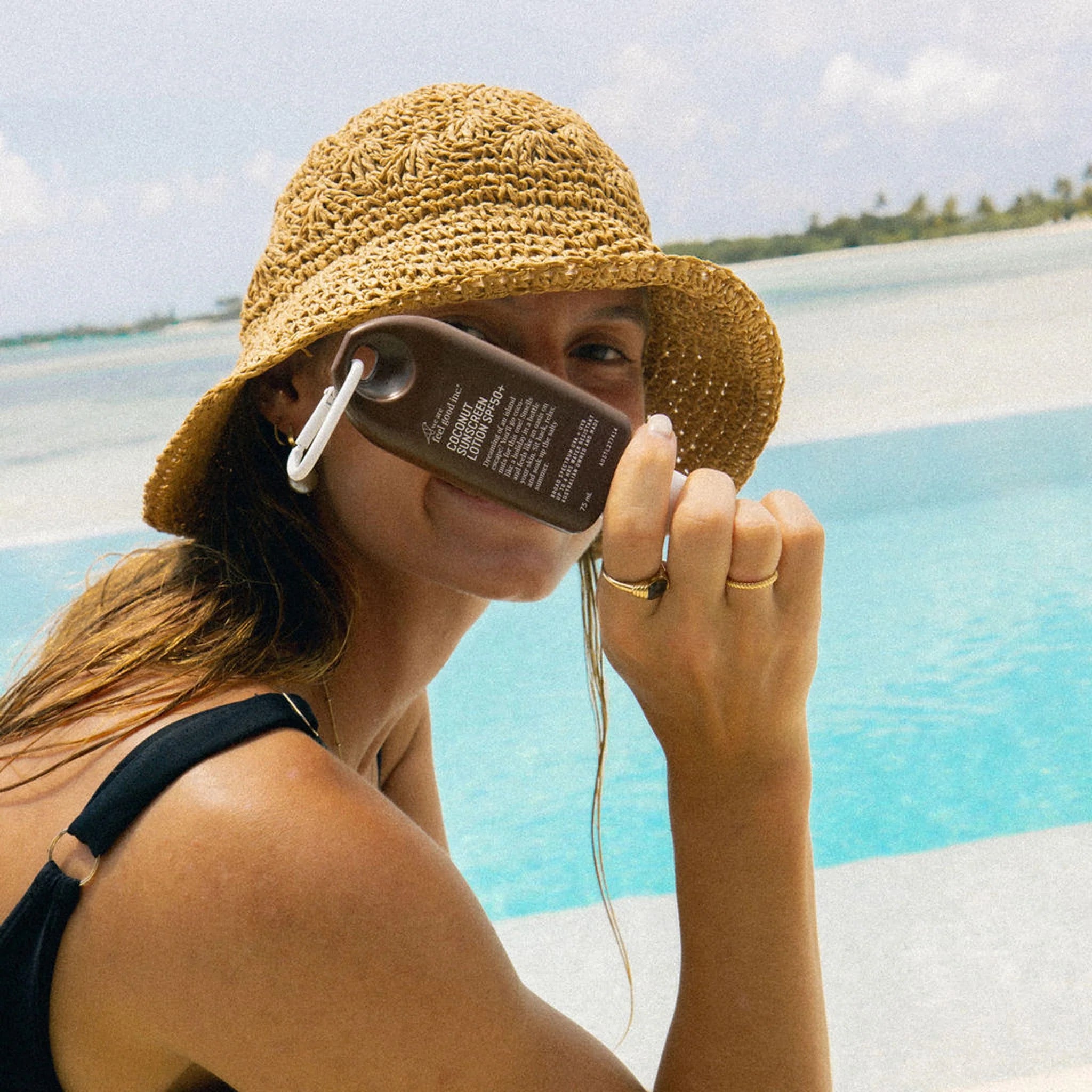 We Are Feel Good Inc Coconut Sunscreen SPF 50+ - 200ml Body we are feel good inc