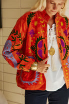 Flame Orange Clubhouse Jacket Jackets Naudic