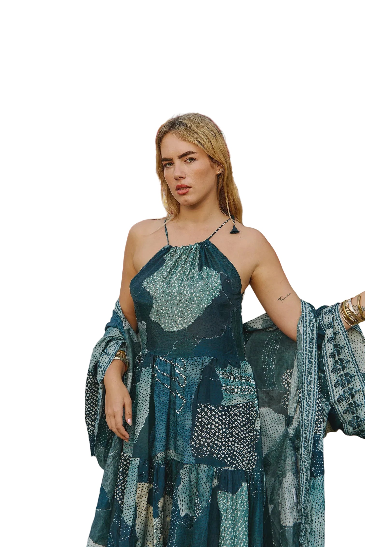 Olympia Dress Mist Dresses Naudic XS