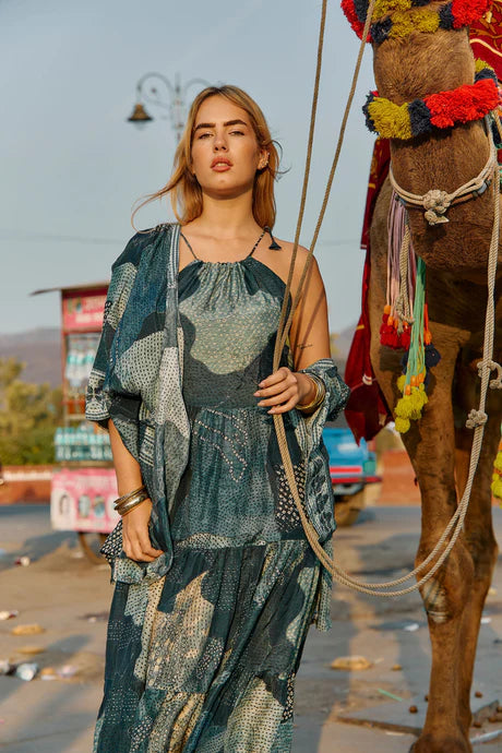 Olympia Dress Mist Dresses Naudic