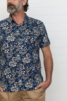 Mens Shirt Camellia Mens Tops MahaShe