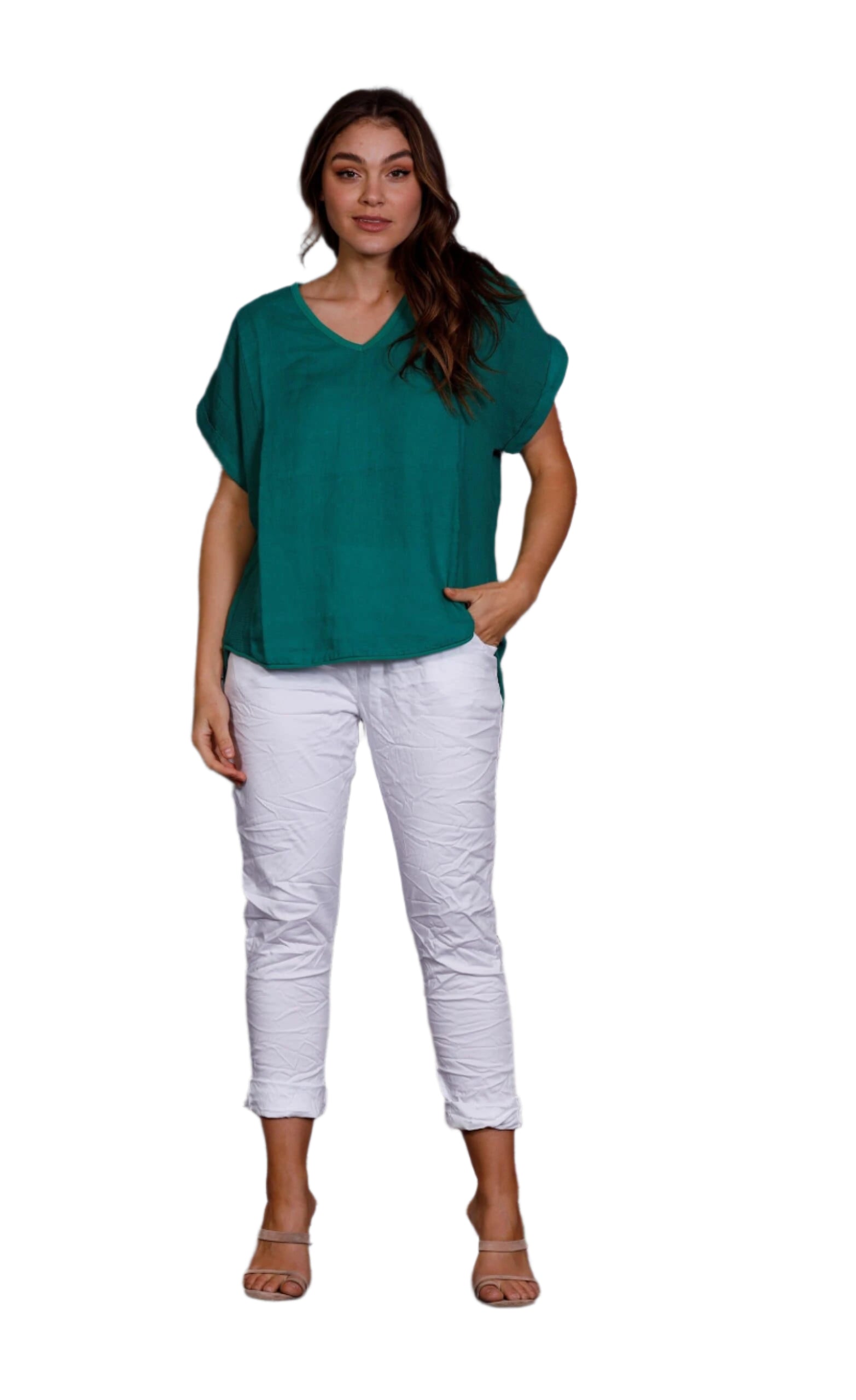 Linen Top Gucci Tops La Strada S(8-10)