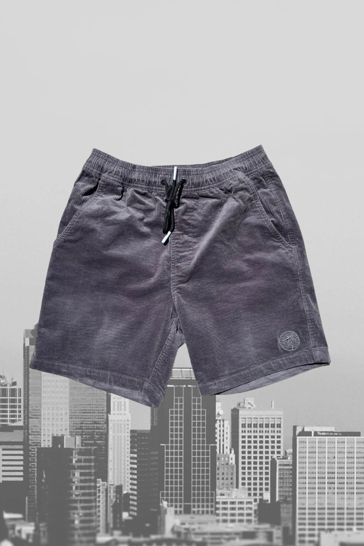 Steel Corduroy Shorts Mens Bottoms Skumi