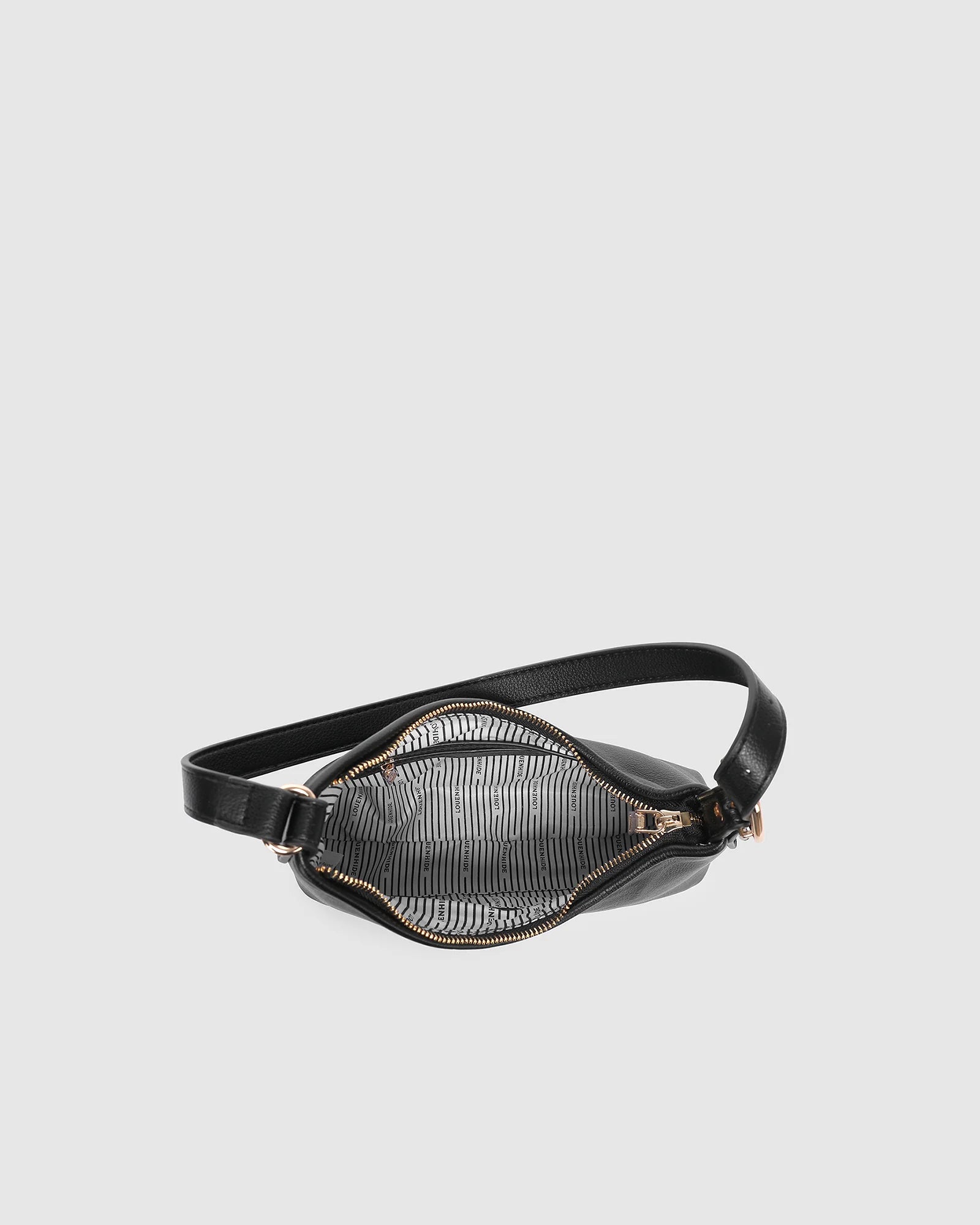 Amelia Shoulder Bag Black Bags and Purses Louenhide