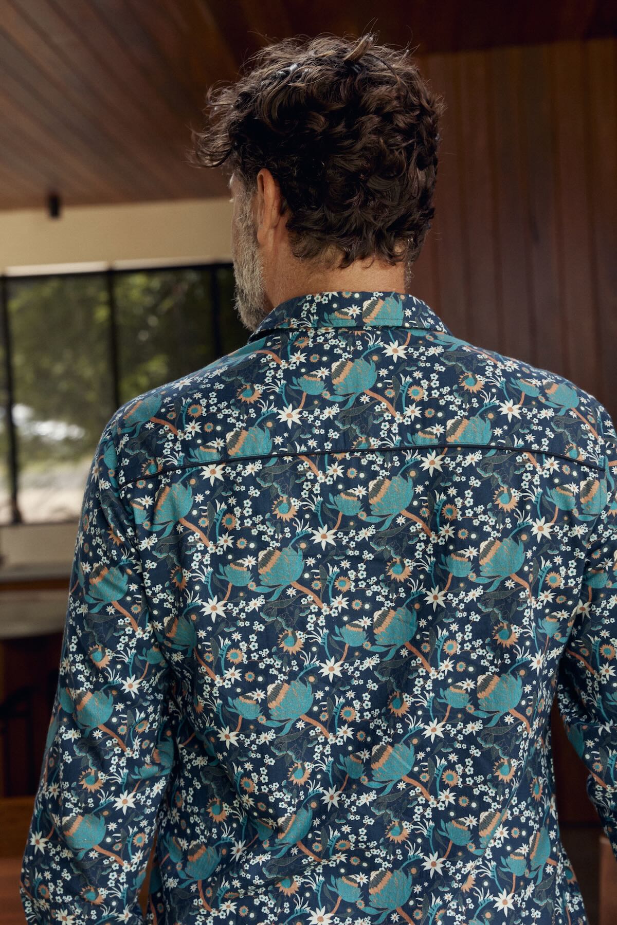 Men's Long Sleeve Waratah Mens Tops MahaShe