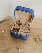 Tottie Jewellery Box Ocean Blue Bags and Purses Louenhide