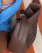 Louisa Shoulder Bag Chocolate Bags and Purses Louenhide