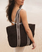 Bali Beach Bag - Chocolate Bags and Purses Louenhide