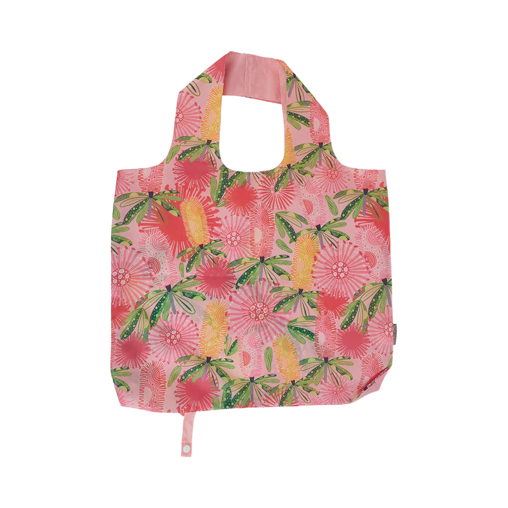 Shopping Tote Pink Banksia Bags and Purses Annabel Trends   