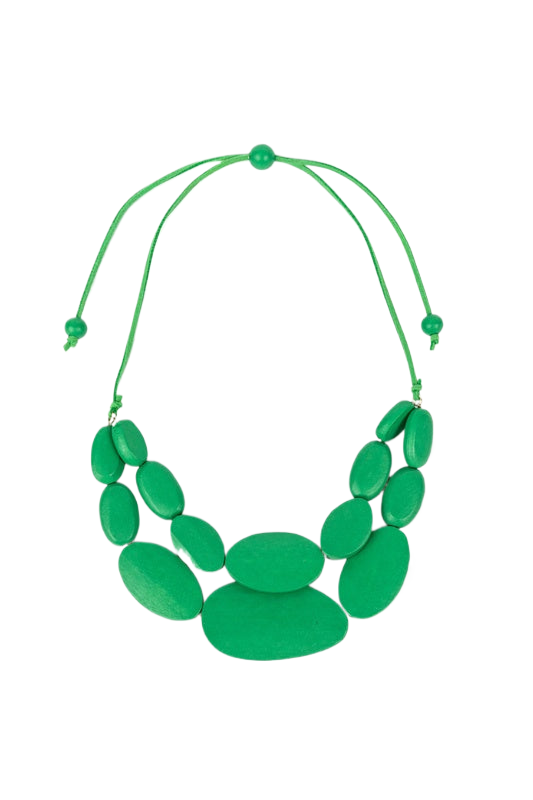 Kendra Necklace	Green Necklaces Holiday Trading   