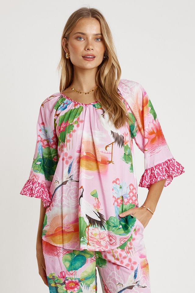 Akiko Top Orchid Tops Lula Life