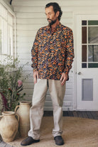 Men's Shirt Long Sleeve Tigerlily Mens Tops MahaShe