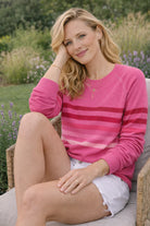 Forever Oversized Sweater Crimson Pink Tops Jovie The Label