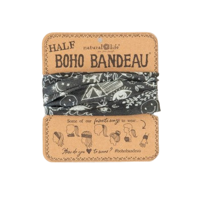 Boho Bandeau Half Doodle Bandeau Natural Life   