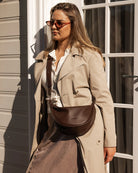 Sylvia Crossbody Bag Chocolate Bags and Purses Louenhide