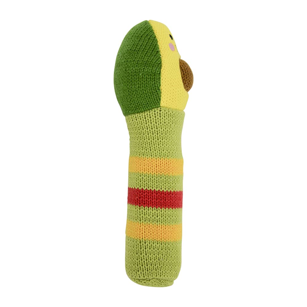 Knit Hand Rattle Avocado Gifts and Accessories Annabel Trends   