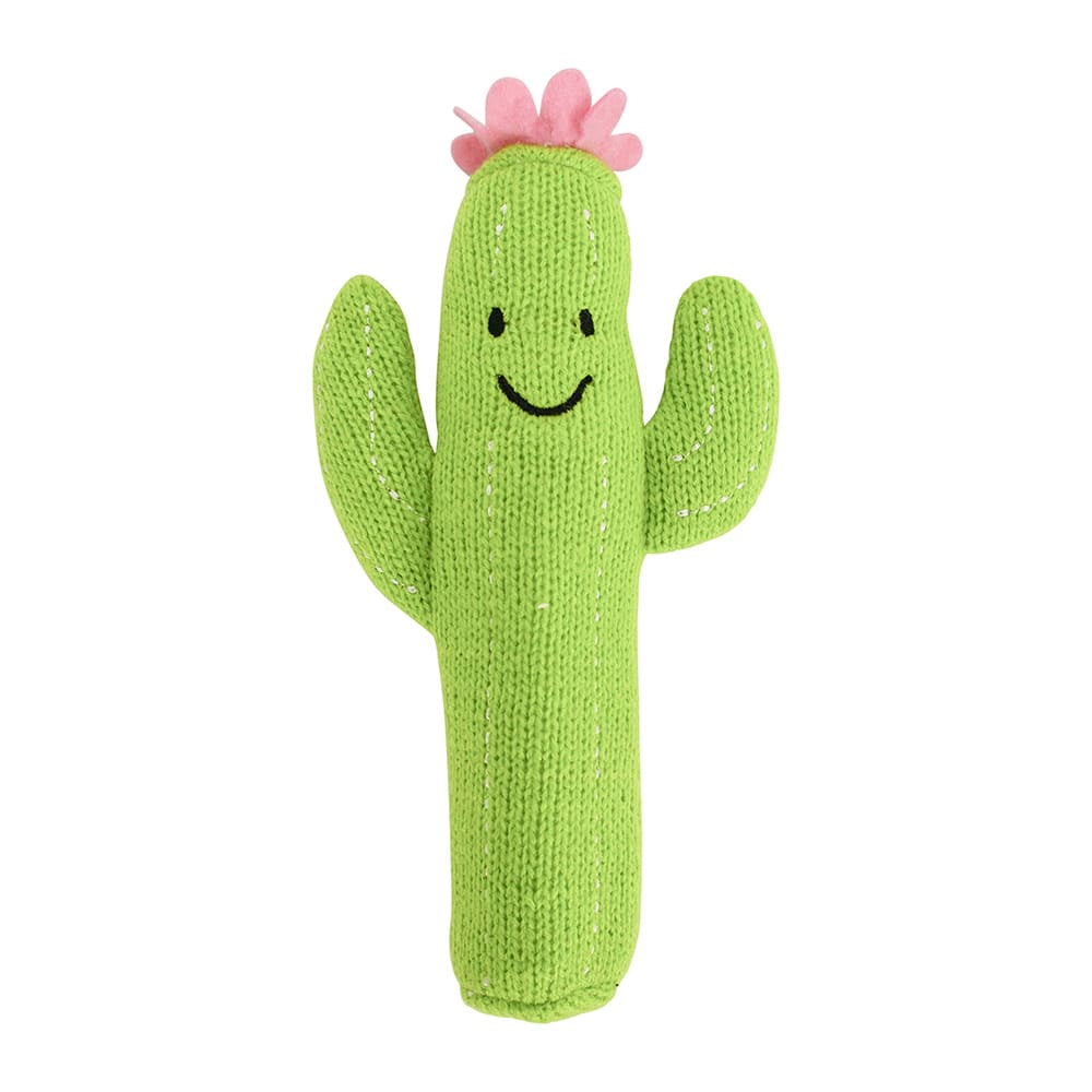 Hand Rattle Knit Cactus Gifts and Accessories Annabel Trends