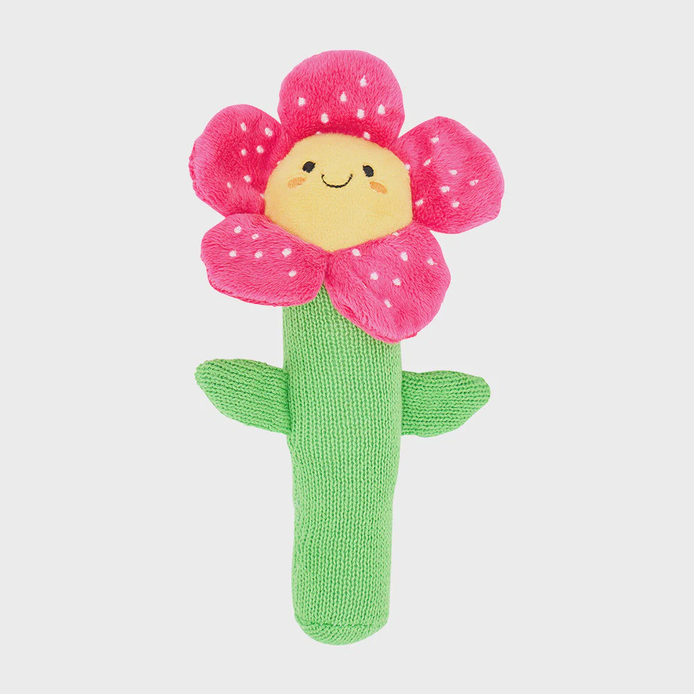 Hand Rattle Knit Flower Gifts and Accessories Annabel Trends