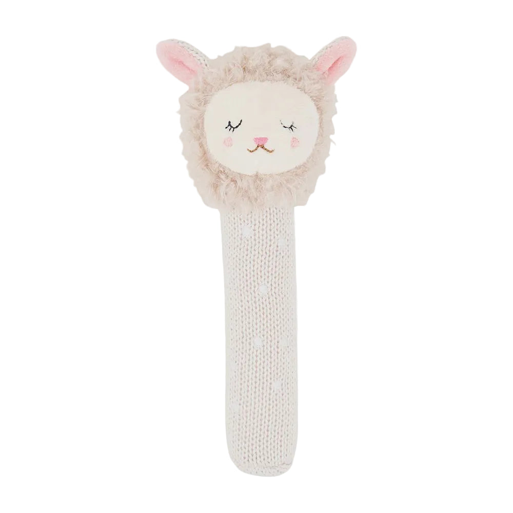 Hand Rattle Knit Lamb Gifts and Accessories Annabel Trends