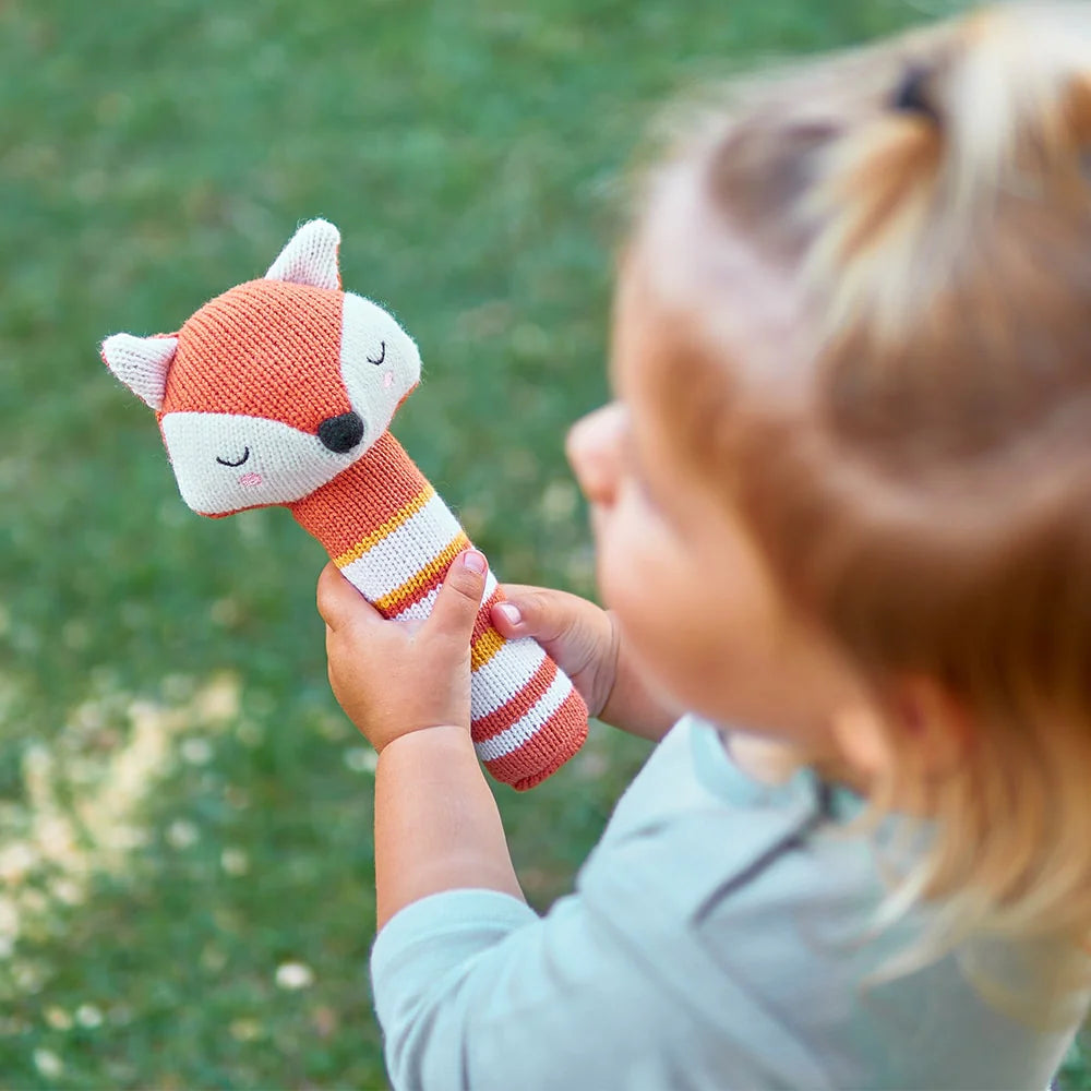 Knit Hand Rattle Avocado Gifts and Accessories Annabel Trends   