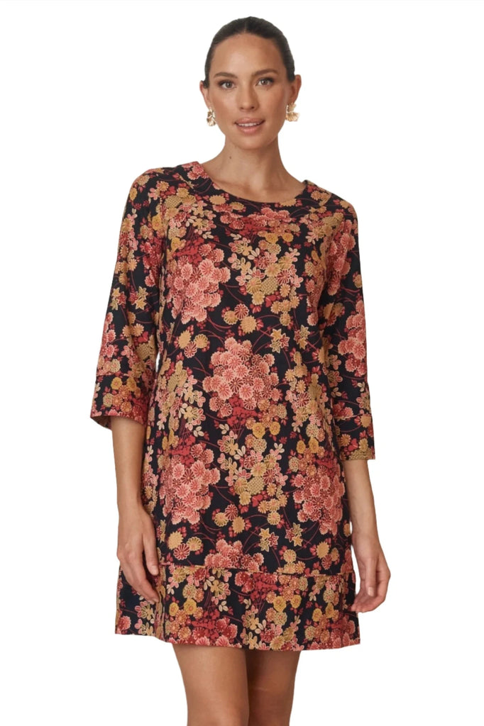 Billie Tunic Autumn Blossom Dresses MahaShe   