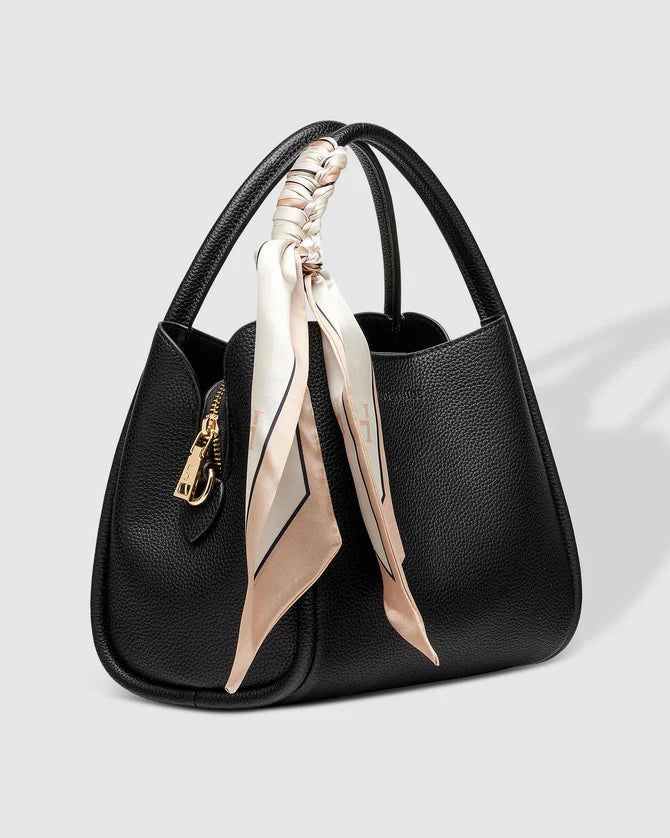 Steffie Mini Tote Bag Black Bags and Purses Louenhide   