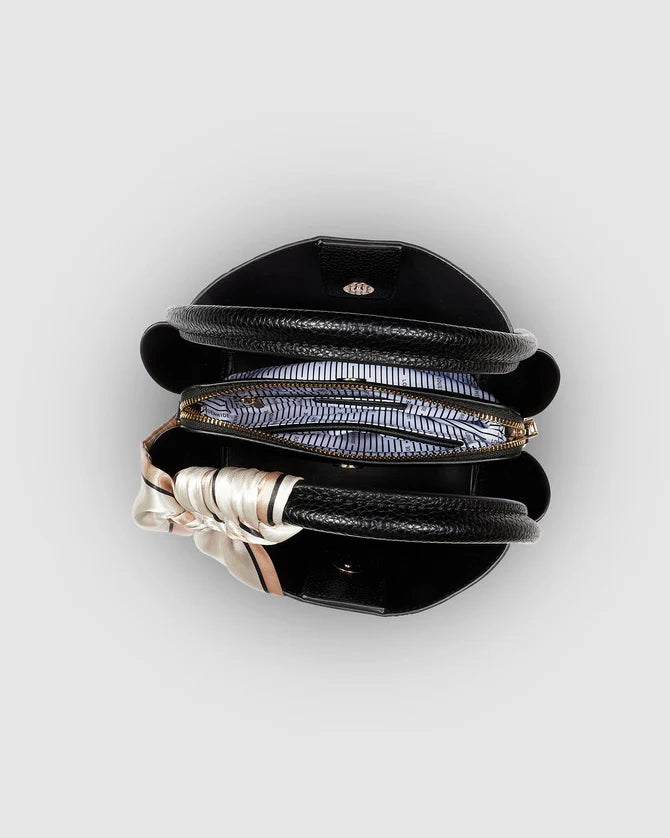 Steffie Mini Tote Bag Black Bags and Purses Louenhide   