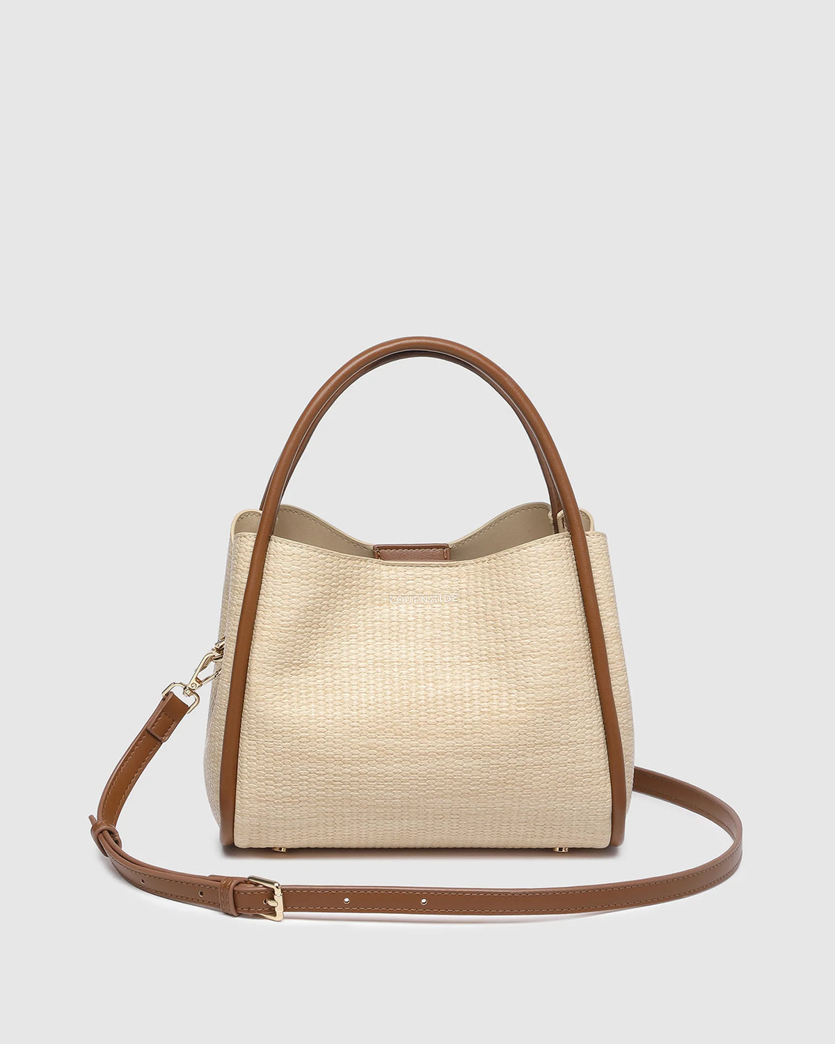 Steffie Mini Tote Bag Natural/Tan Bags and Purses Louenhide
