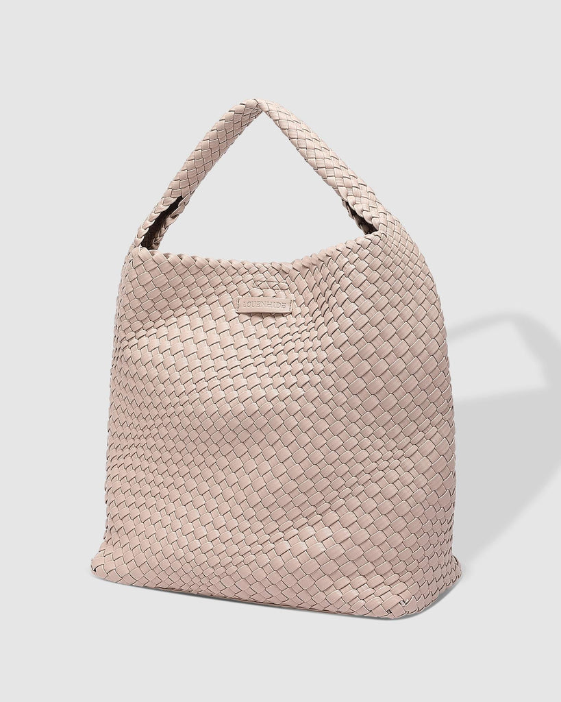 Gabby Woven Shoulder Bag Malt - Global Free Style
