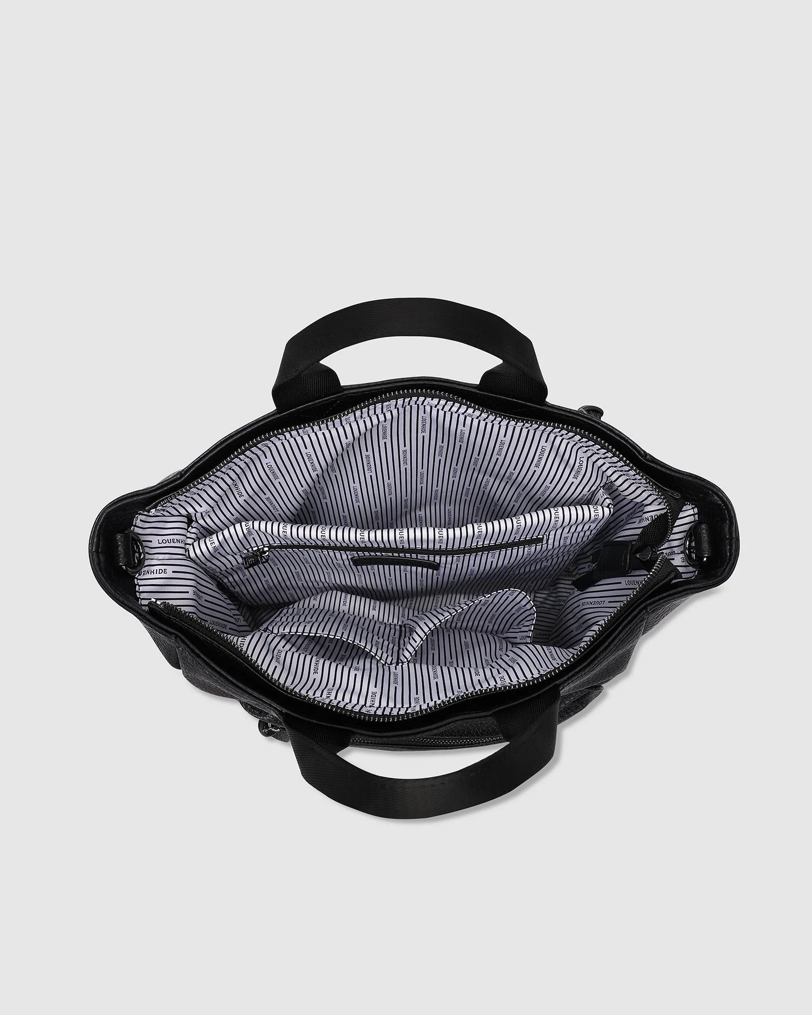 Bronx Backpack Black Bags and Purses Louenhide