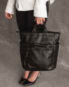 Bronx Backpack Black Bags and Purses Louenhide