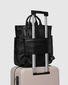 Bronx Backpack Black Bags and Purses Louenhide