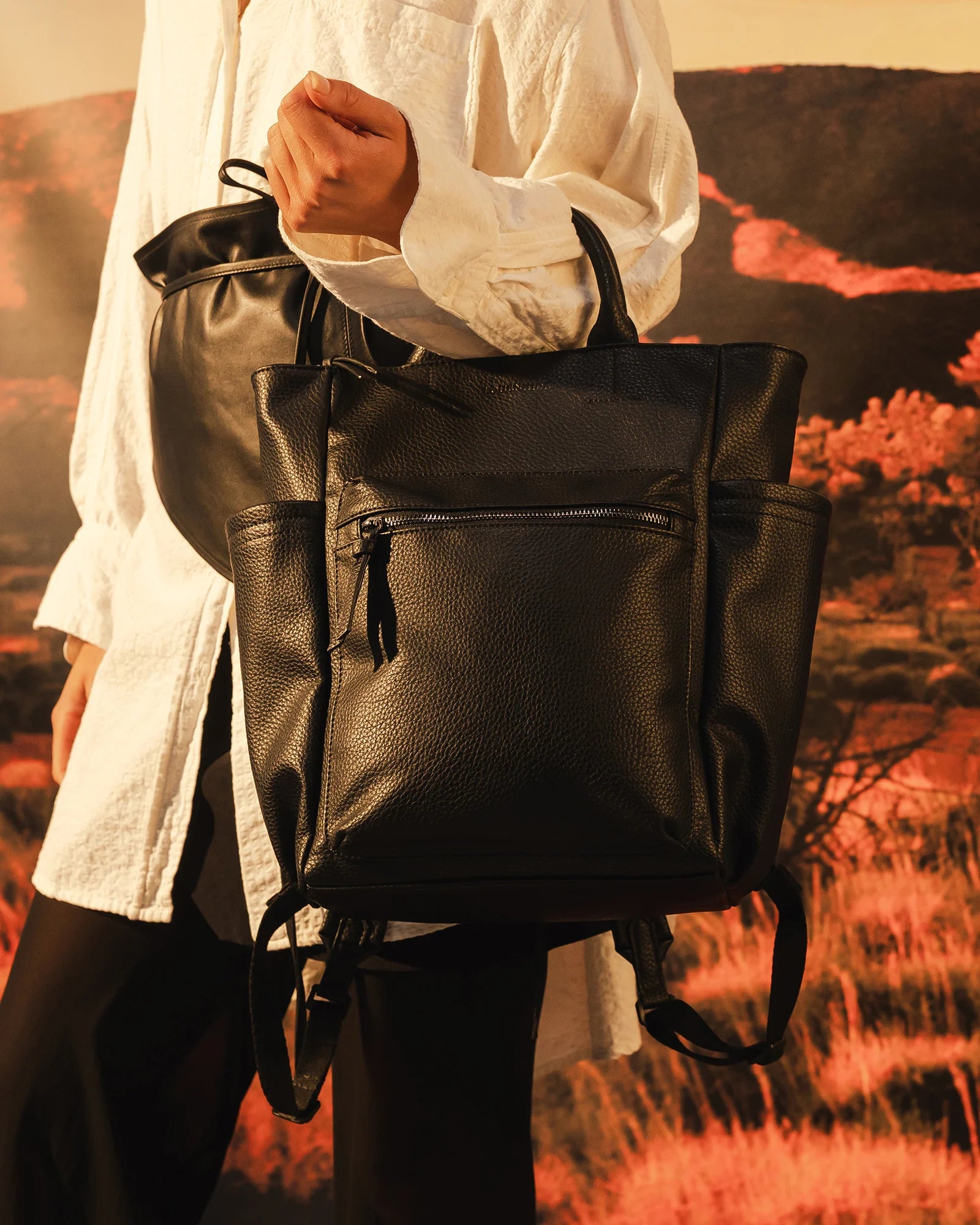 Baby Bronx Backpack Black Bags and Purses Louenhide