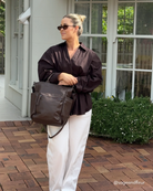 Baby Bronx Backpack Chocolate Bags and Purses Louenhide