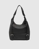Miley Convertible Backpack Black Bags and Purses Louenhide