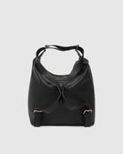 Miley Convertible Backpack Black Bags and Purses Louenhide