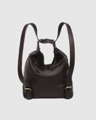 Miley Convertible Backpack Chocolate Bags and Purses Louenhide
