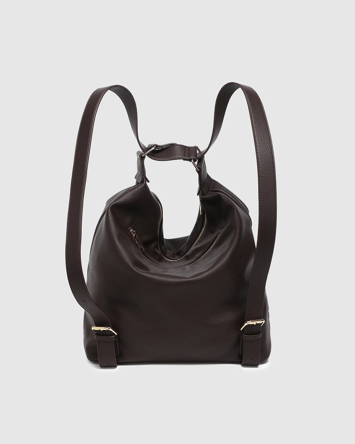 Miley Convertible Backpack Chocolate Bags and Purses Louenhide