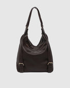 Miley Convertible Backpack Chocolate Bags and Purses Louenhide