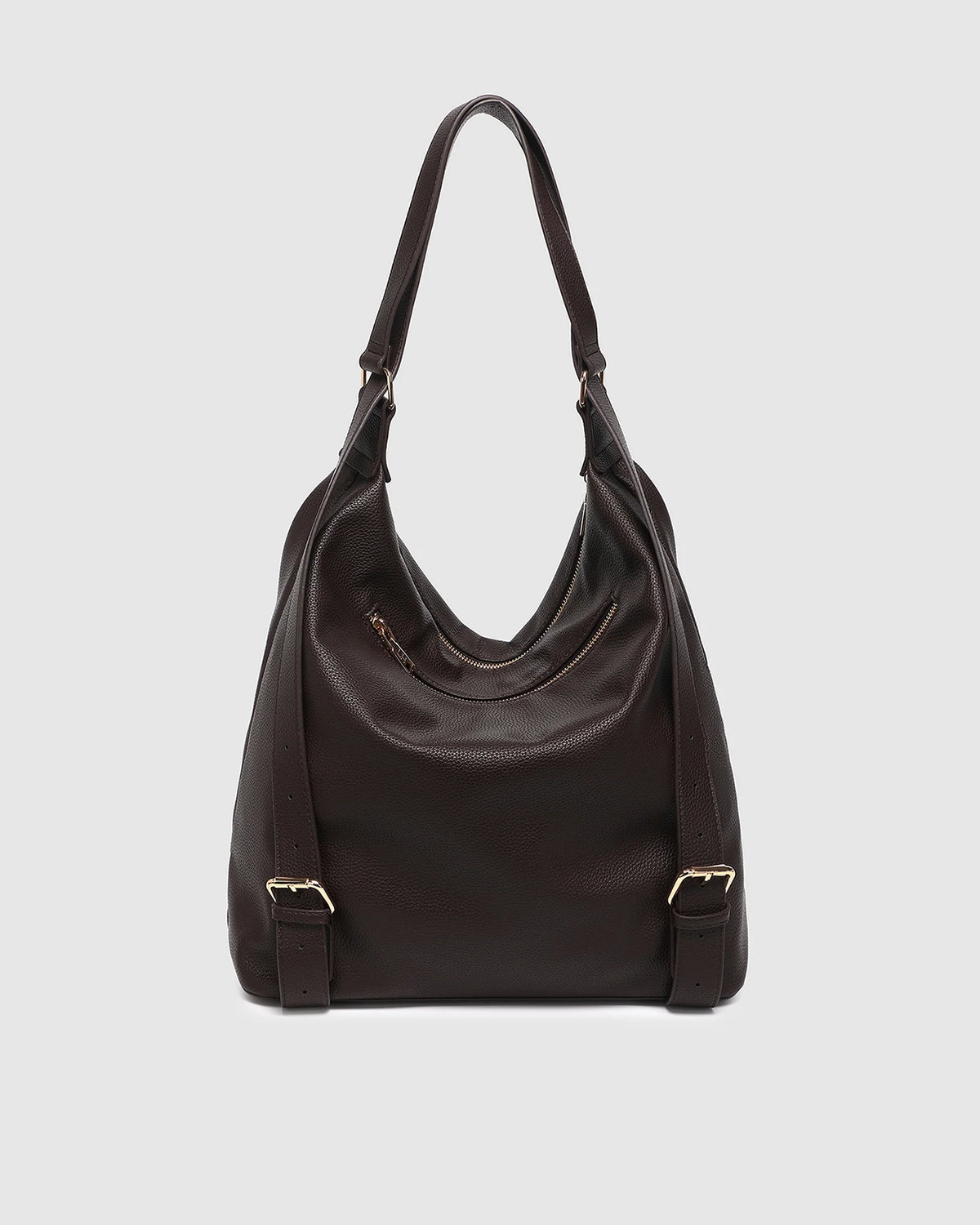 Miley Convertible Backpack Chocolate Bags and Purses Louenhide