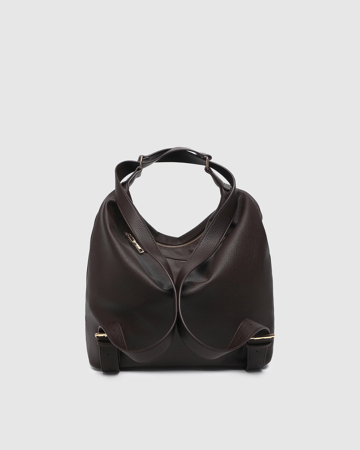 Miley Convertible Backpack Chocolate Bags and Purses Louenhide