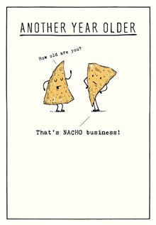 Greeting Card - Nacho Business Cards and Wrap Waterlyn