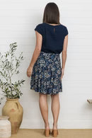 Chameleon Reversible Skirt Ivy and Camellia Skirts MahaShe